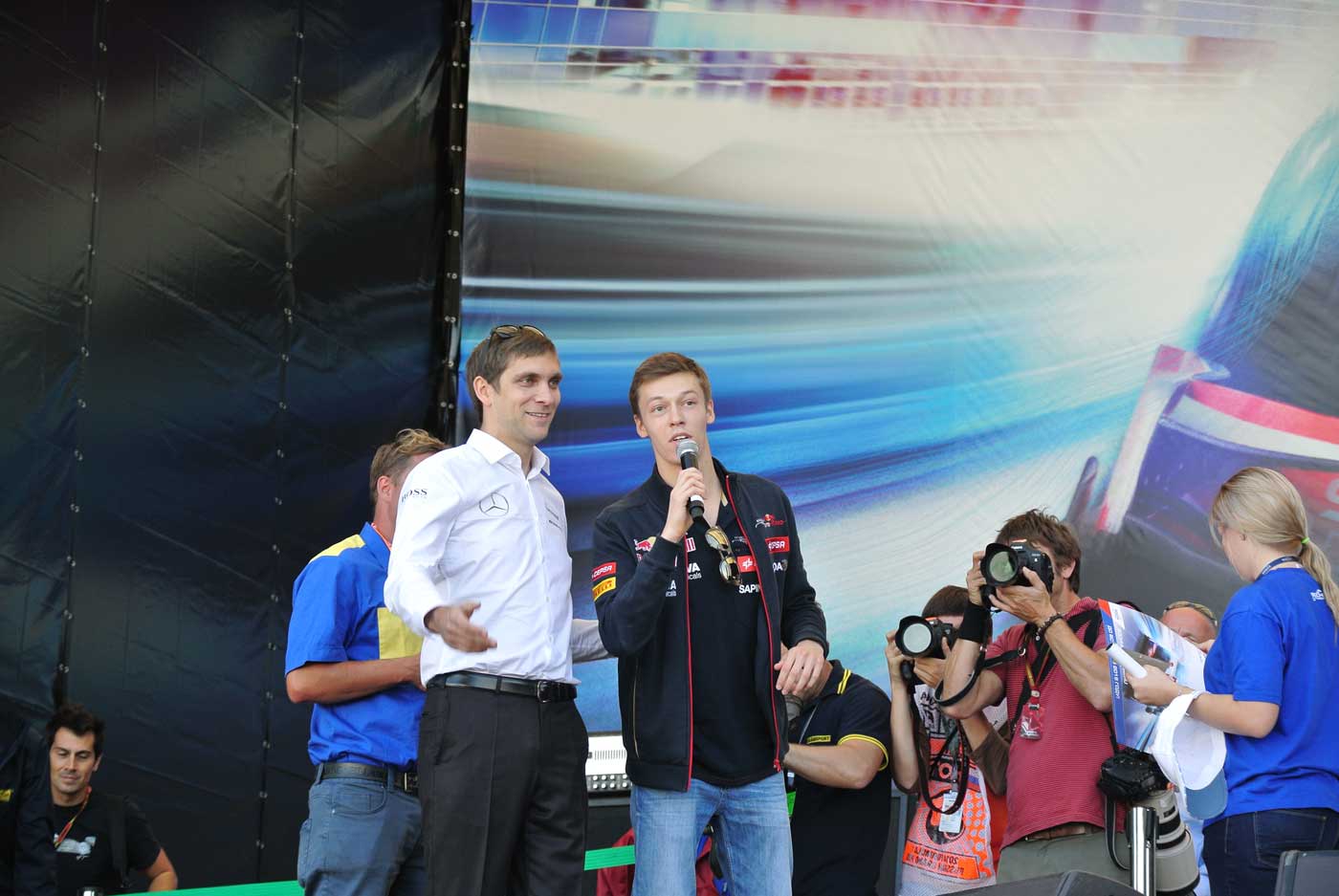 Виталий Петров и Диниил Квят в Сочи